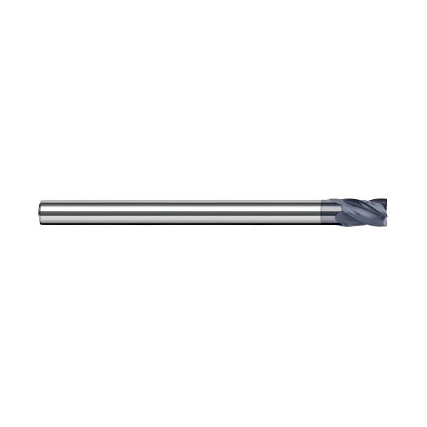 1/2 in. Cutter dia. x 3/4 Carbide Reduced Shank Square End Mill for Exotic Alloys, 4 Flutes